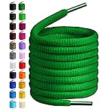 BIRCH's Oval Shoelaces 27 Colors Half Round