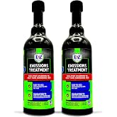 EZ PASS&trade; Emissions Treatment | Catalytic Converter &amp; O2 Sensor Cleaner | Emissions System Support | Smog Test Prep | 16 Fl oz, 2-Pack