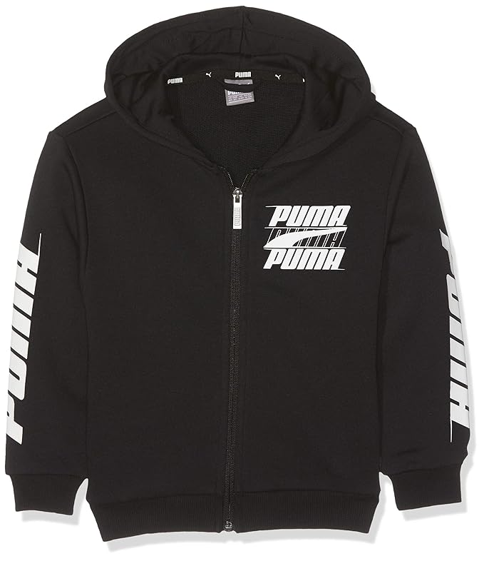 Puma Jungen Rebel Bold Hooded Jacket Tr B Sweatjacke