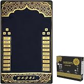 EZDAL Smart Interactive Prayer Mat V3 &ndash; Touch Sensor Quran Recitations Multilingual Portable Foldable Salah Mat - Islamic Audio Prayer Rug for Kids Women Men &amp; Adults