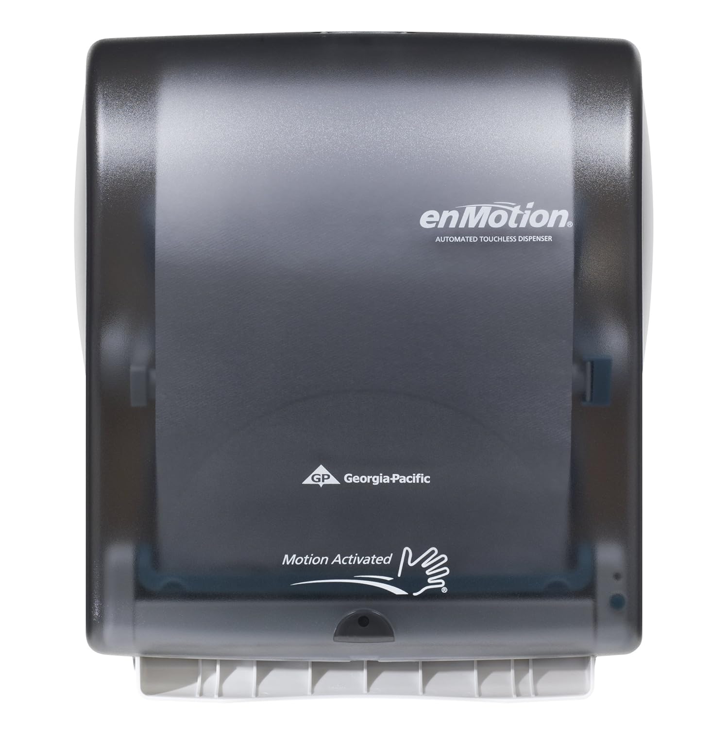 Translucent Smoke Wall Mount Automated Touchless Towel Dispenser