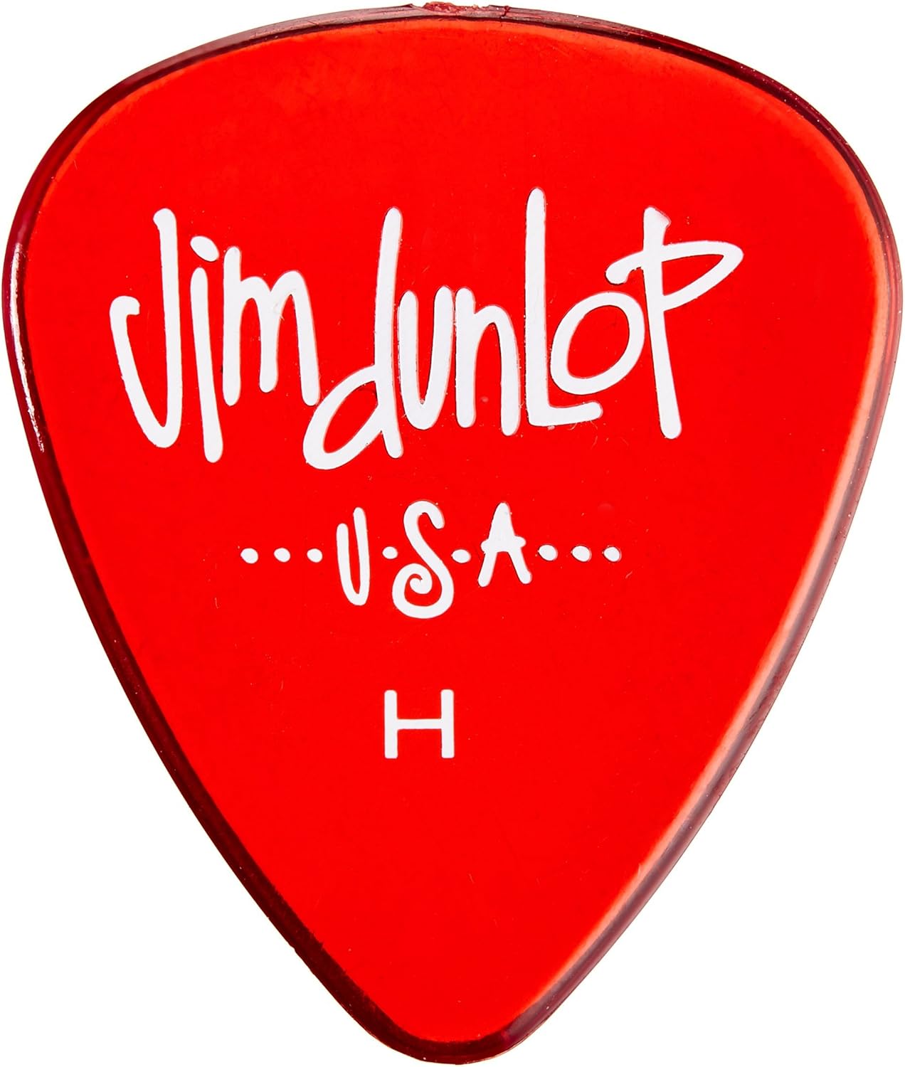 Jim Dunlop 486PHV Gels Heavy 12 Player Pack - Red (Pack of 12), rot