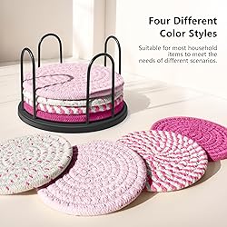 Lazebox Coasters Set of 8 for