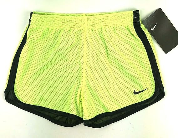 black and neon nike shorts