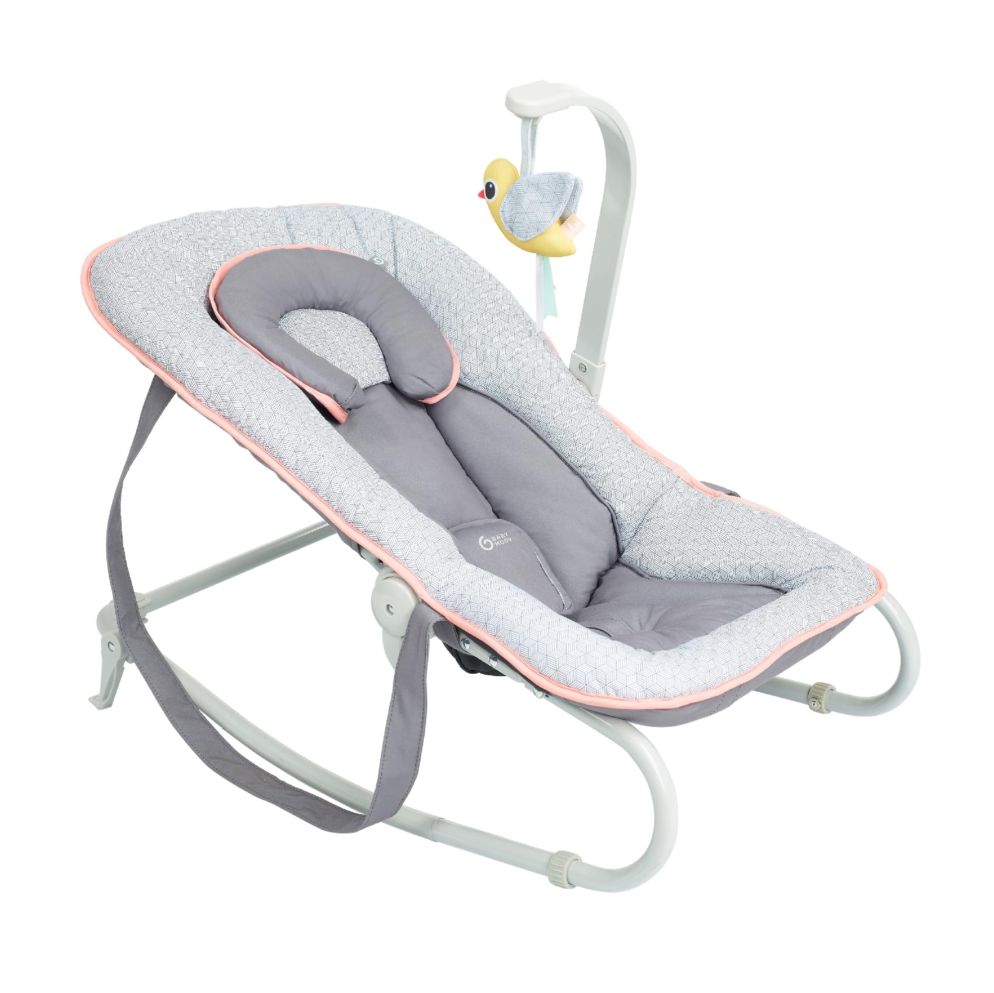 Babymoov Transat Graphik Pêche Balancelle Ou Fixe Pour Bébé