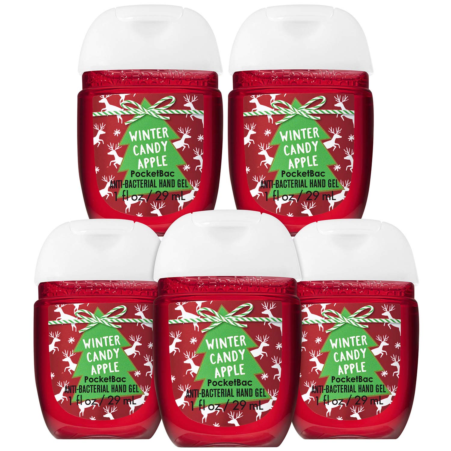 Bath and Body Works WINTER CANDY APPLE 5Pack PocketBac