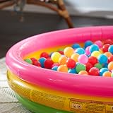 Intex Sunset Glow Pool 3 Ring Inflatable Rainbow Paddling Pool 58 x 13 inches view 6