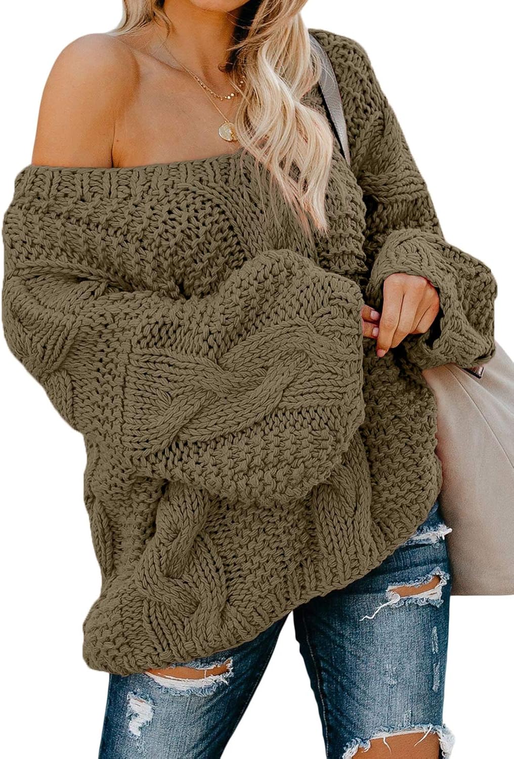 off the shoulder jumper knitting pattern
