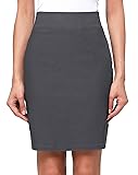 Kate Kasin Slim Fit Office Wear Above Knee Pencil