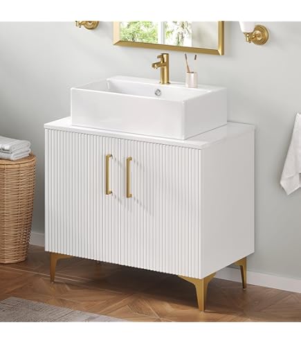⭐︎Keita⭐︎ Amazon.com: YITAHOME 30 Inch Bathroom Vanity with Vacuum Forming