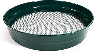 Gartensieb Erdsieb/Bodensieb 6mm zum aussieben von Erde Kompost und Aussehen von Saatgut