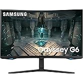 Samsung 32" Odyssey QHD G65B Curved Gaming Monitor, 240Hz, 1ms (GTG), HDR 600, Gaming Hub, 1000R, AMD FreeSync Premium Pro, L