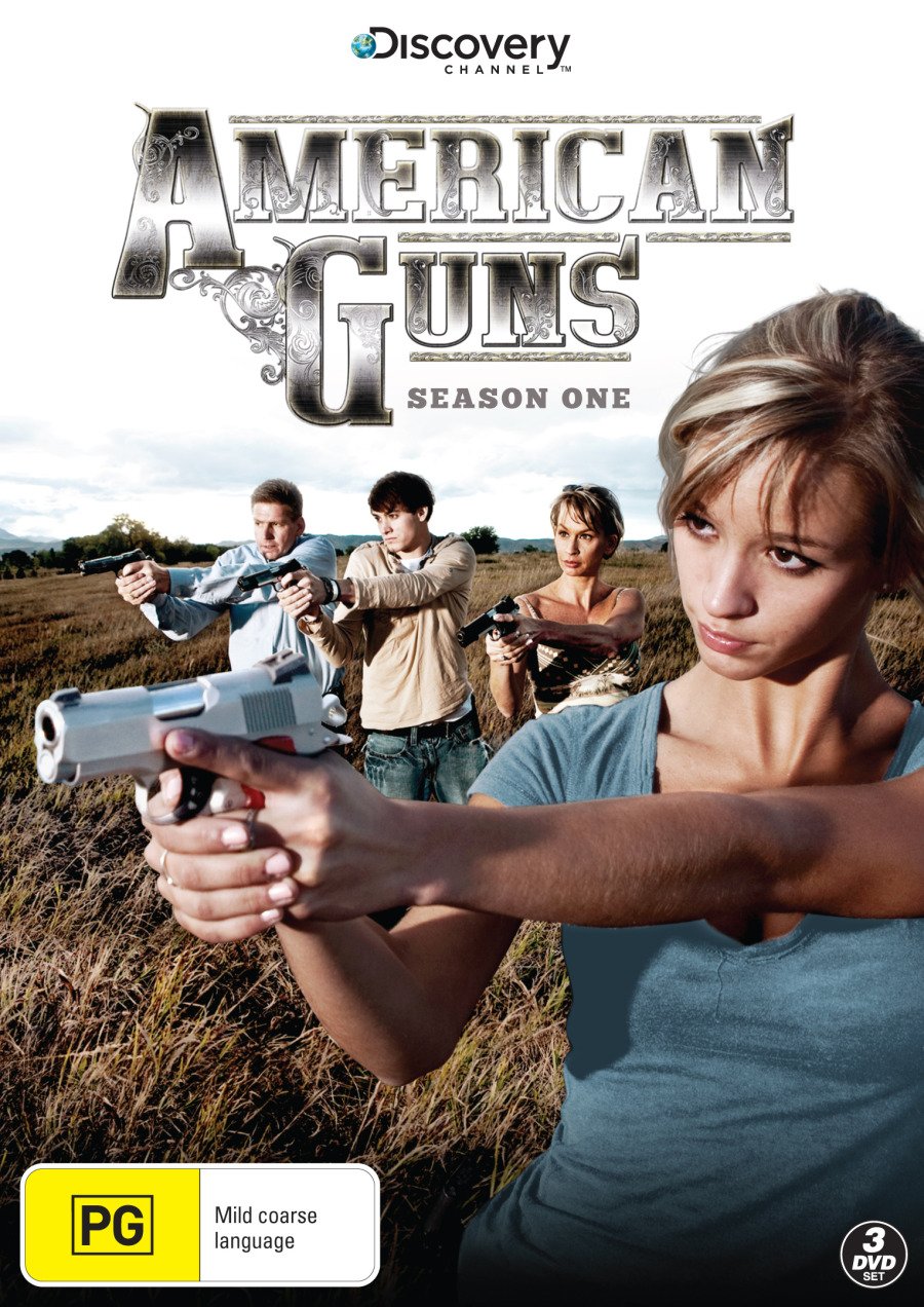 American Guns Season 1 3 Discs Documentary NONUSA