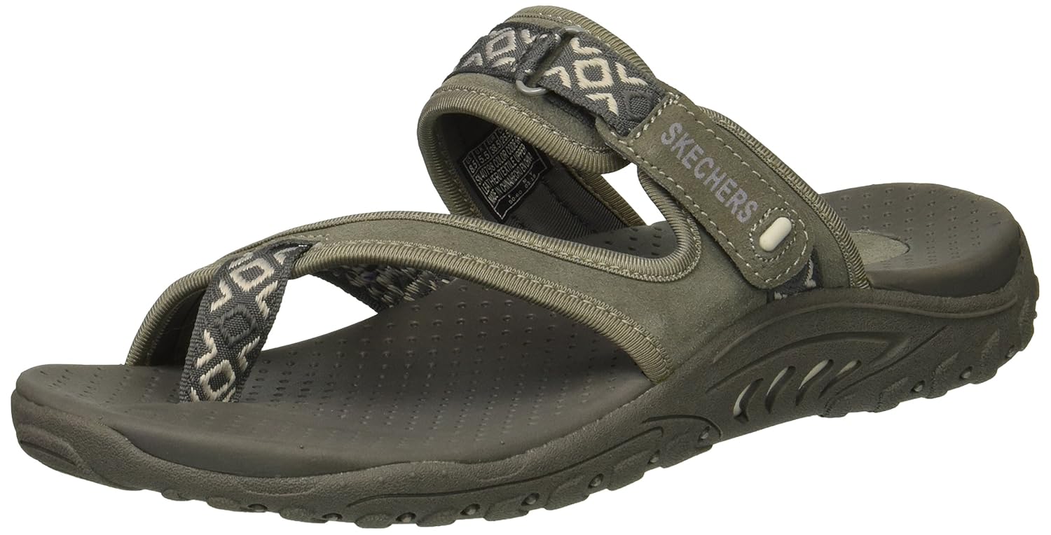Skechers Reggae Trailway Women's Flip-Flop Sandals Slides All Sizes and Colors | eBay