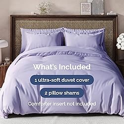 Duvet Cover Queen Size Set - Extra Soft Queen Size