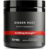 Extra Strength Ginger Extract - 20% Gingerols - Root-to-Capsule Verified | Extra Strength Ginger Extract - 20% Gingerols - Root-to-Capsule Verified