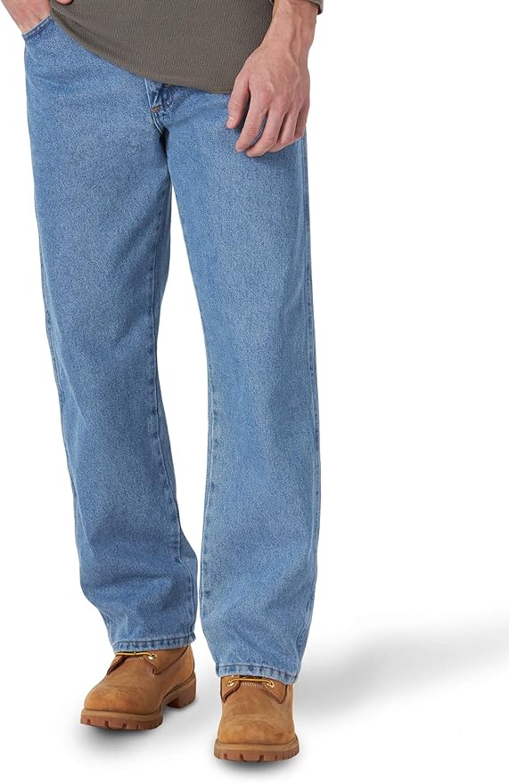 Rustler Classic Jeans Regulares de 5 Bolsillos Jeans para Hombre Ropa, Zapatos y