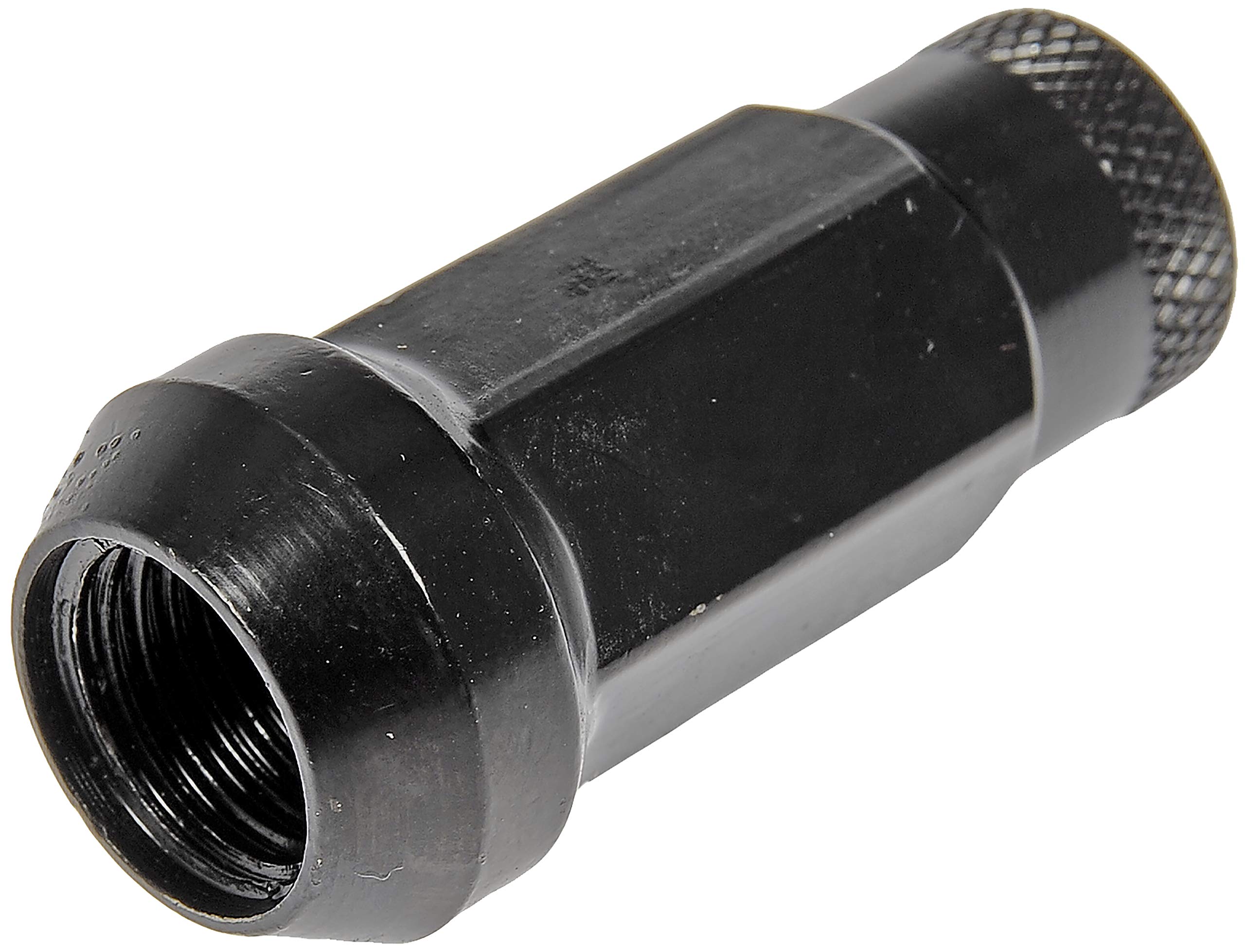 Photo 1 of Dorman 713-685A Black Open End Knurled Wheel Nuts Compatible with Select Models, 20 Pack