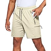 Viodia Men's Hiking Cargo Shorts Stretch Quick Dry Lightweight Shorts for Men Fishing Athletic Shorts with Pockets