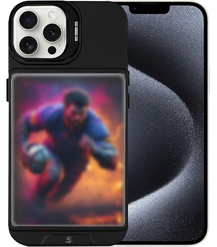 Amazon.com: TopDeck Phone Case for iPhone 14 - Black | Card/Photo Phone  Case Display Top Loaders & Sleeves | Compatible Pokemon Cards, Sports, One  Piece, Magic The Gathering & More : Cell