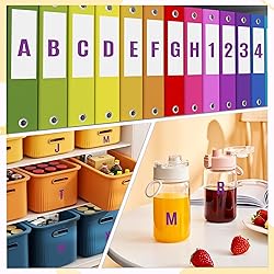1470 Letter Stickers 15 Sheets Alphabet Stickers