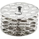 Tabakh 5 Stainless Steel Mini idly stand racks, Makes 90