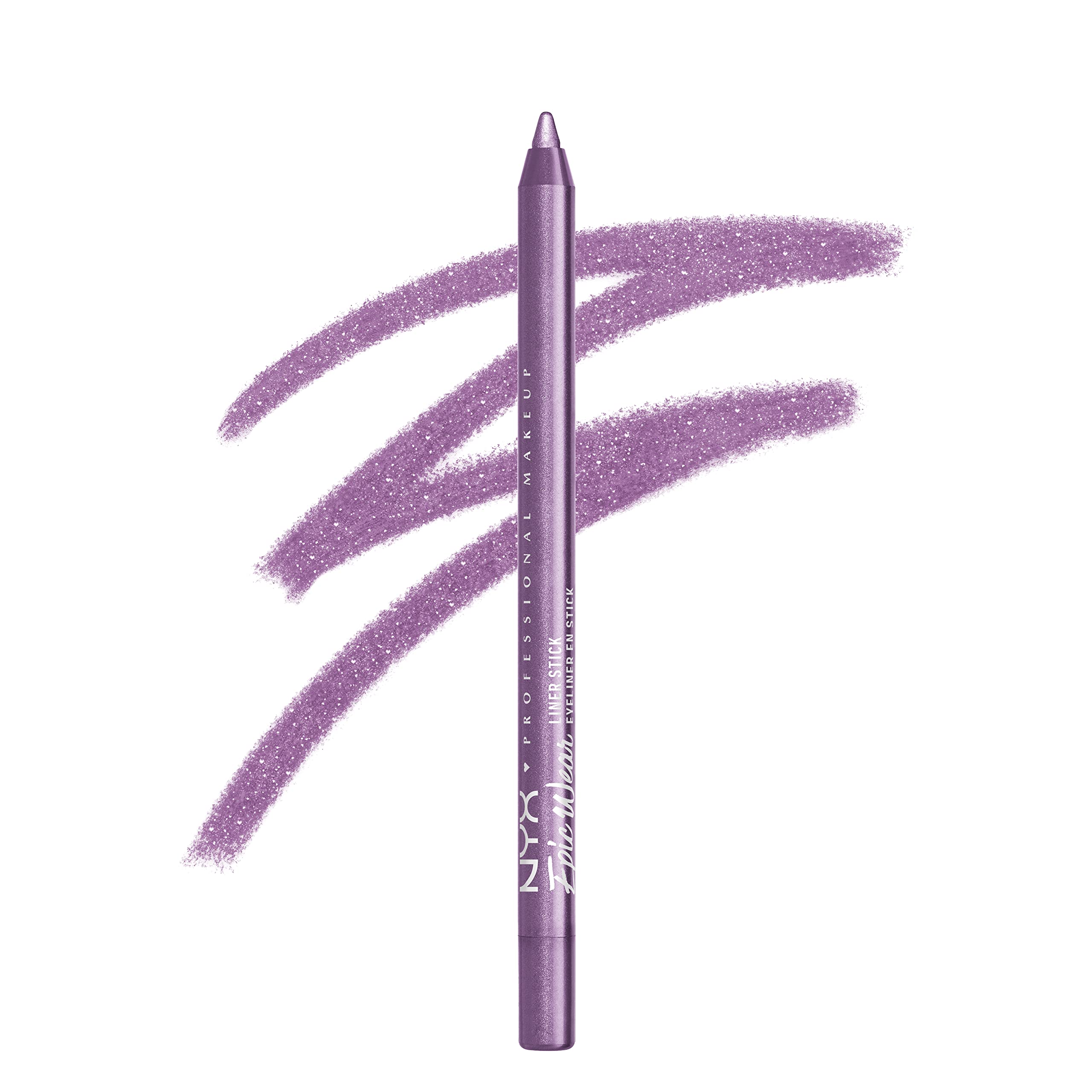 NYX Professional Makeup Epic Wear Long Lasting Liner Stick, Easily Glide Tip, Easily Sharpened, Waterproof Colour, Long-Lasting, Bold Colour, Shade: Graphic Purple