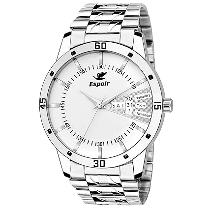 Analog White Dial Mens Watch-ES2038