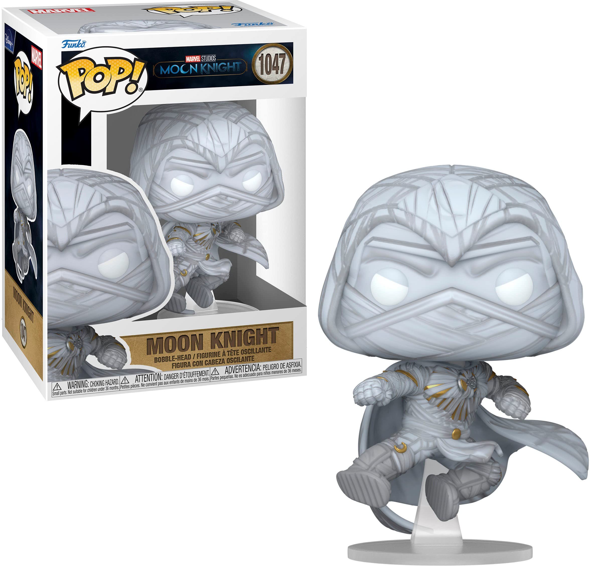 Funko POP! Marvel: Moon Knight - Moon Knight - Collectable Vinyl Figure - Gift Idea - Official Merchandise - Toys For Kids & Adults - Model Figure for Collectors and Display
