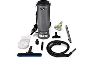 GV Demo 10 Quart Powerful Commercial Backpack Vacuum