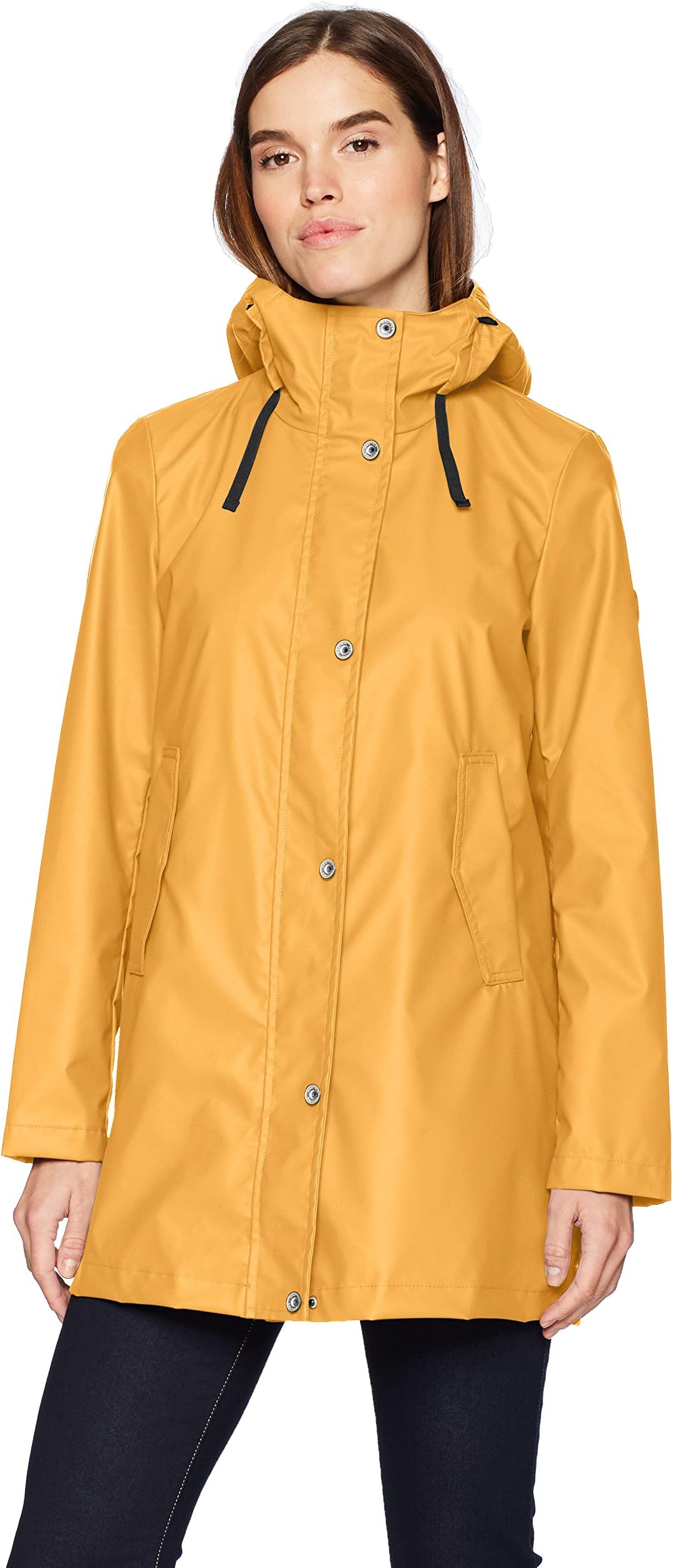 Nautica womens Aline Rubber Rain Coat