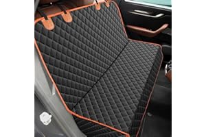 MIXJOY Dog Seat Cover for Back Seat Waterproof Dog Seat Covers for Cars, Car Seat Protector for Dogs, Nonslip Back Seat Cover for Trucks & SUV