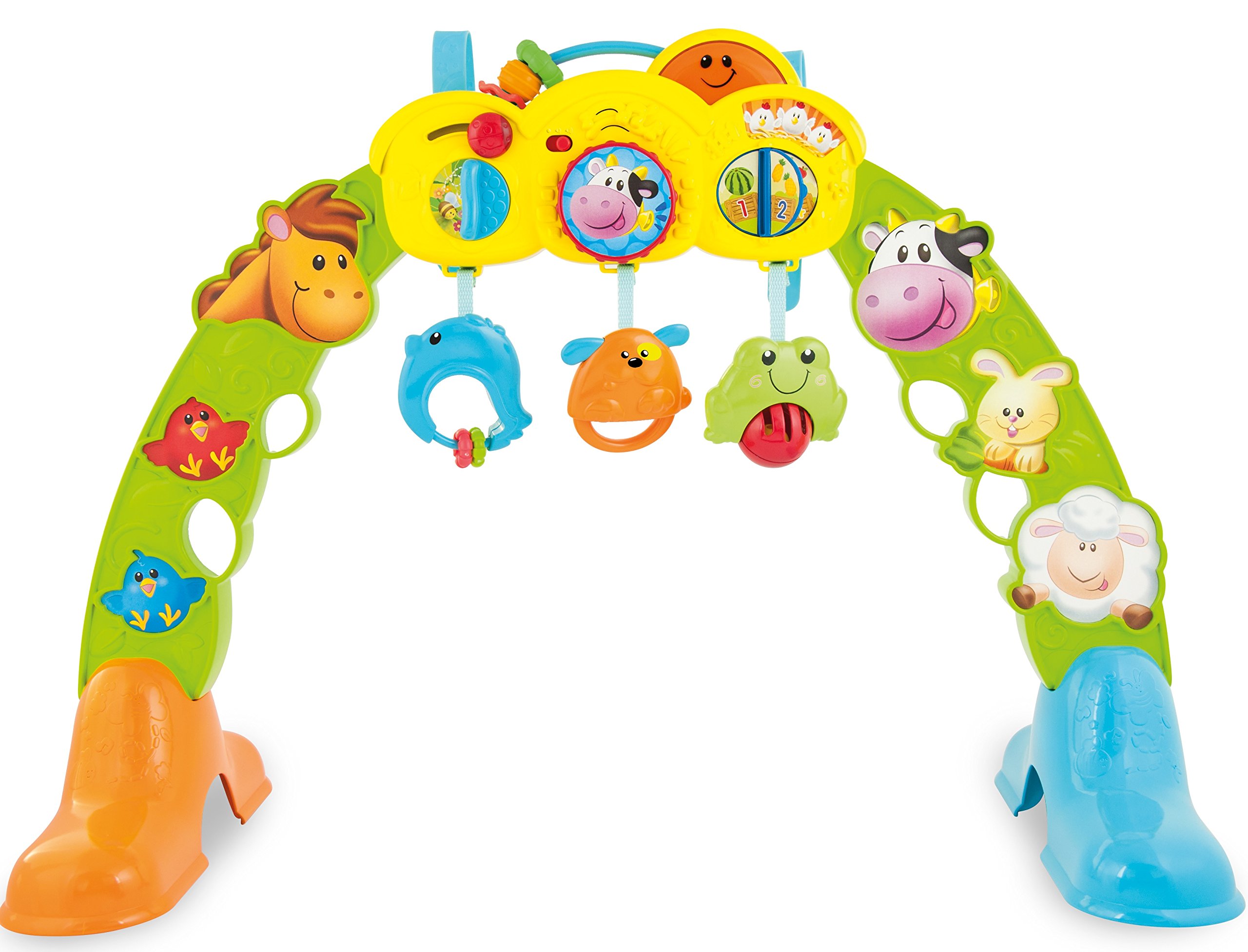 winfun Baby Gym with Light and Sound 3 in 1 (44530), Assorted Colour/Model