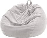Nobildonna Bean Bag Chair Cover 200L Corduroy No Filler Kids Adults view 1