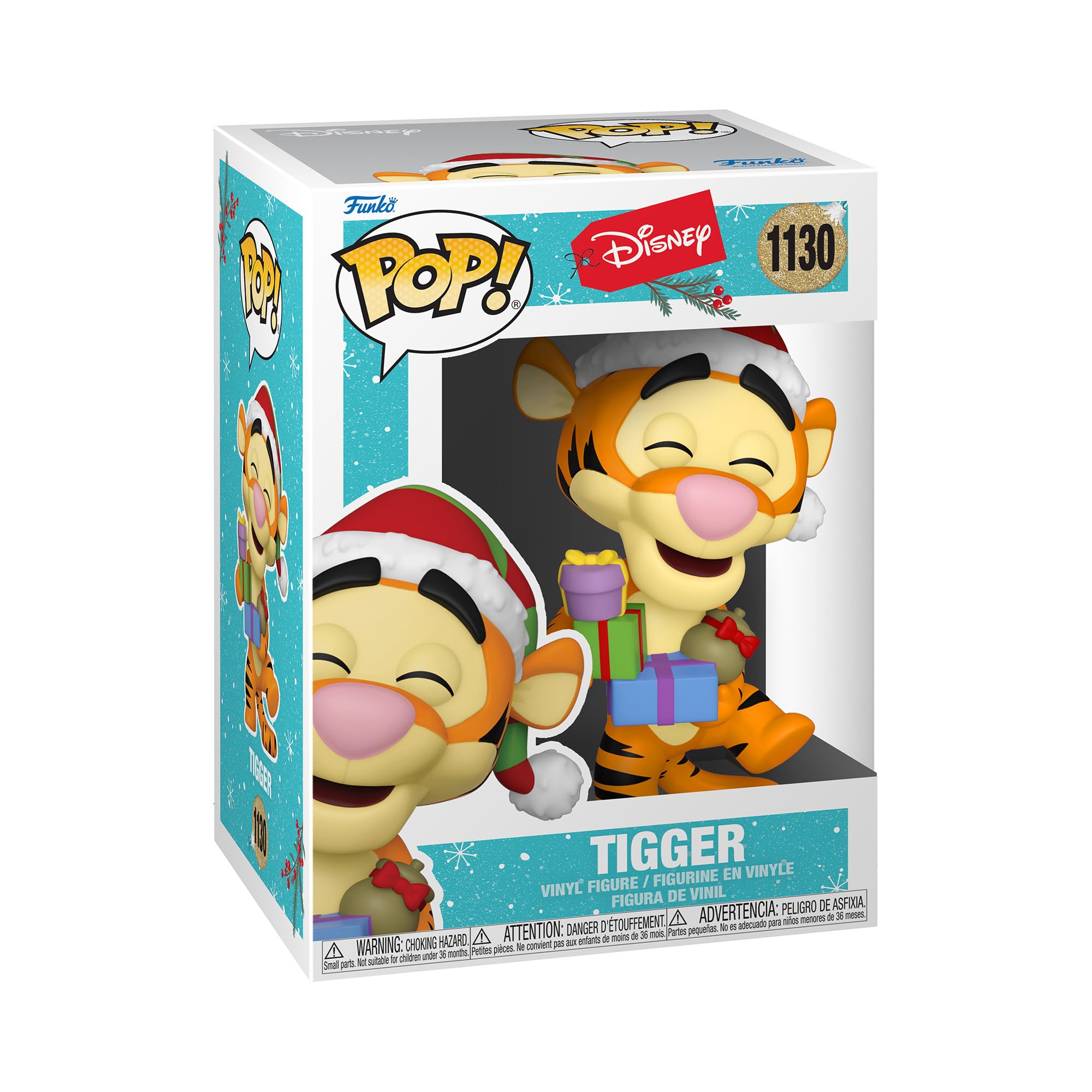 Funko Pop! Disney: Holiday 2021- Tigger - Collectable Vinyl Figure - Gift Idea - Official Merchandise - Toys for Kids & Adults - Movies Fans - Model Figure for Collectors and Display