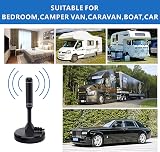 LEADSIGN 2025 Indoor TV Aerial High Gain 300+ Miles Magnetic Base 6.6ft Cable view 7