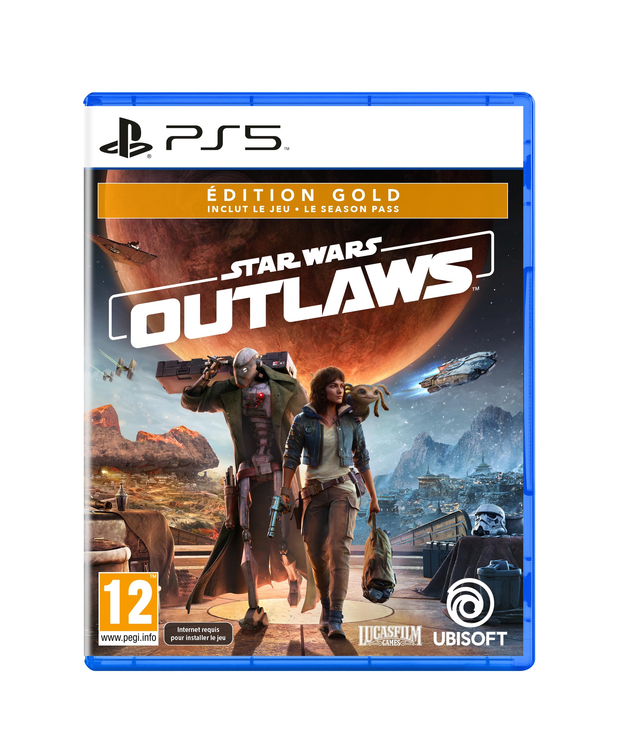 Ubisoft Star Wars Outlaws - Edition Gold (Inclut Le Season Pass Et Un Early Access) - [PlayStation 5]