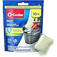 O-Cedar PACS Hard Floor Cleaner, Crisp Citrus Scent 10 Count (1-Pack) | Made with Naturally-Derived Ingredients | Safe to Use