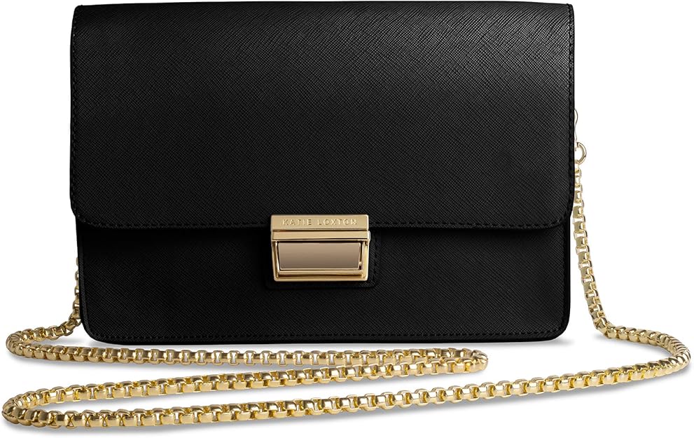 Katie Loxton Anya Box Bag Womens Vegan Leather Shoulder Handbag Purse