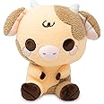 Cuddle Barn PlushGoals - Moocha The Coffee Cow | Super Soft Cute Collectible Stuffed Animal Plush Toy, 9 inches