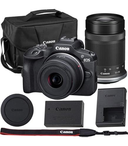 Amazon.com : Canon EOS R100 Mirrorless Camera|2 Lens Kit with RF-S