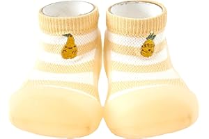 Attipas 3.5 Baby Sock Shoes for Baby Boy & Girl, Soft, Non-Slip Toddler Sock Shoes, Breathable Infant Walking Shoes, First Steps Baby Shoes, Fun Animal-Themed Designs, Easy to Put On