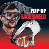 JSP STEALTH 9200 Face Shield Safety Goggles Anti-Mist N Rated Lightweight EN 166 view 6