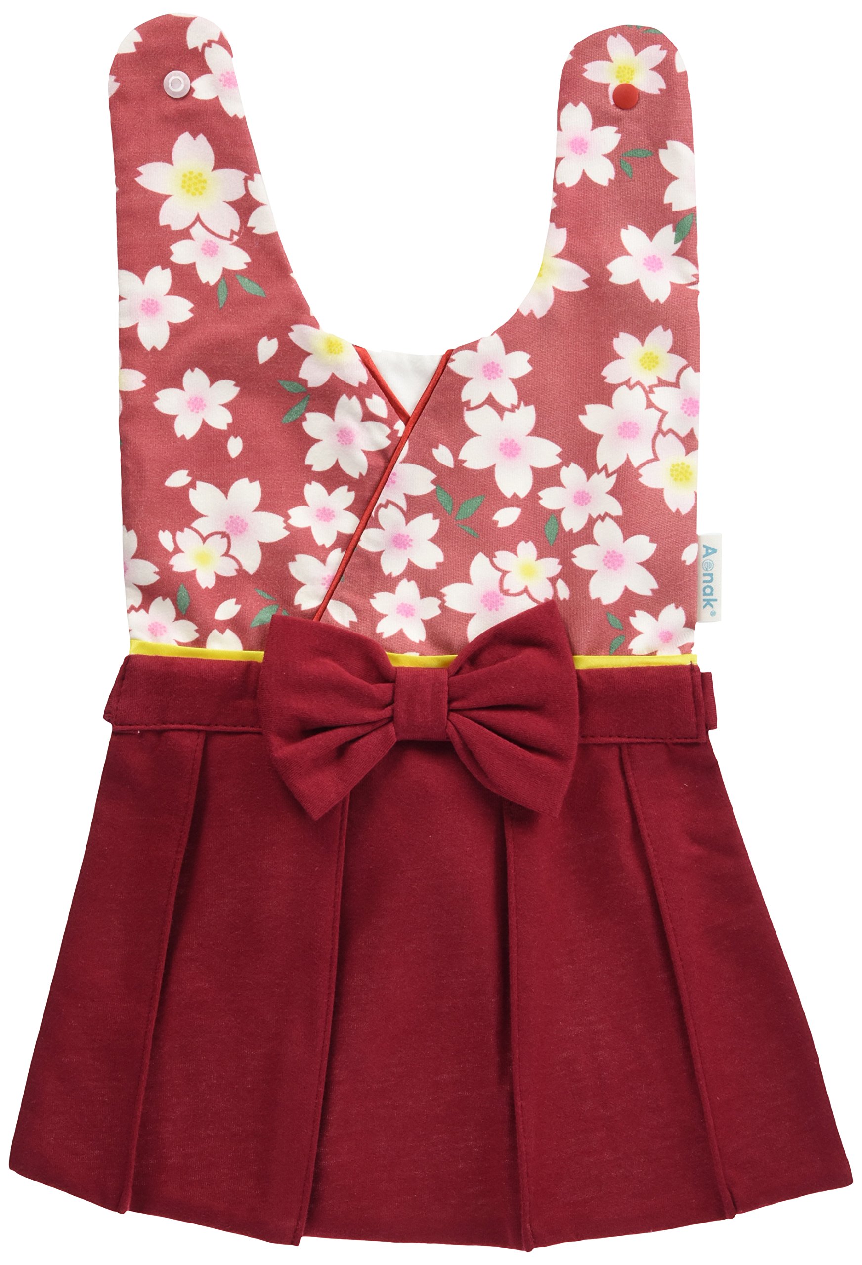 Aenak はかま風スタイ女の子タイプ 赤の商品画像