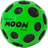 Waboba Moon Ball, Super Bouncy Balls for Kids, Outdoor Toys &amp; Games | Iconic Pop Sound on Pavement, Ages 5+, Teens &amp; Adults, High Bounce Playground Action, Easy-Grip Space Craters