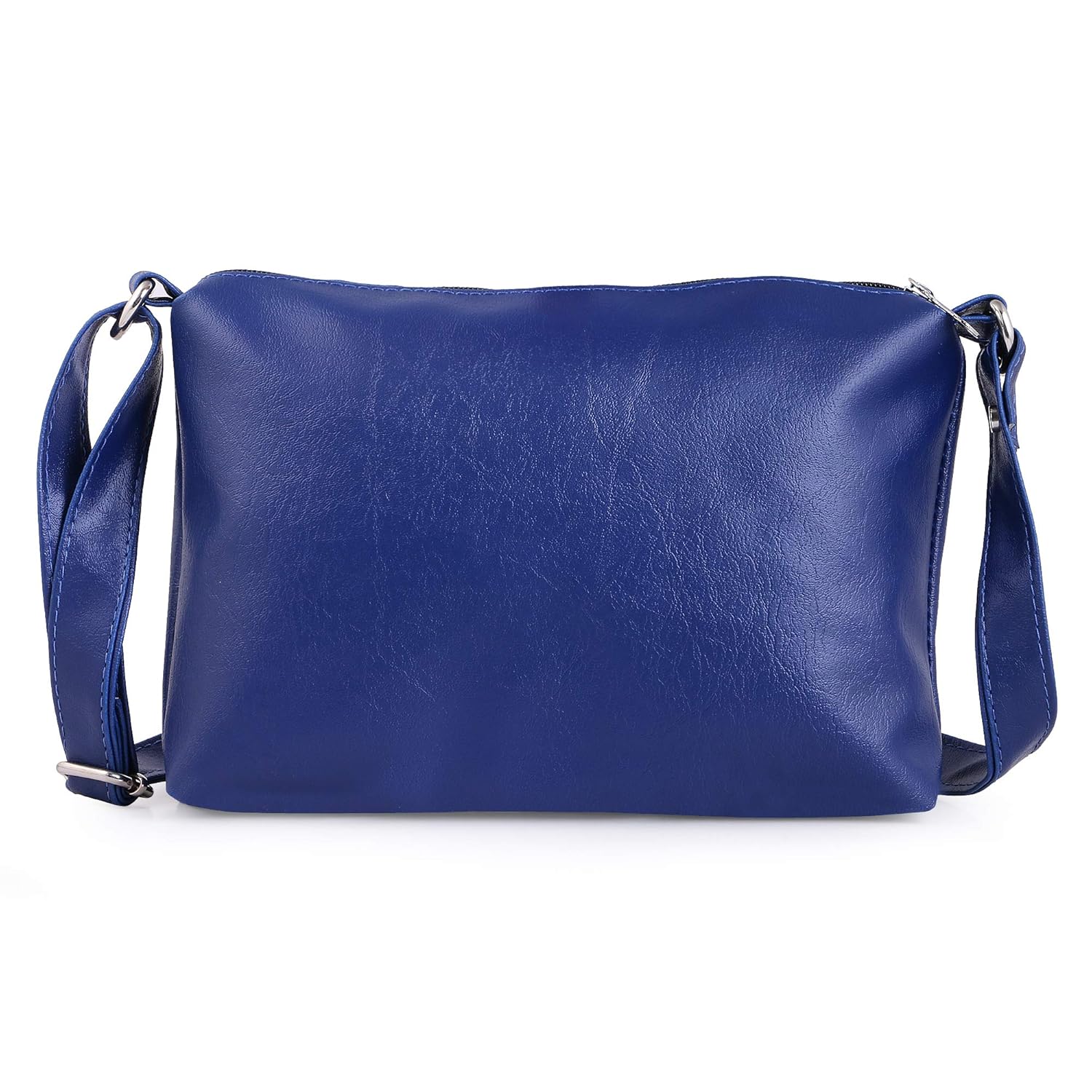 jfc women's leather handbag and sling bag combo(hs-combo-jbr-11-blue)