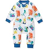 Burt's Bees Baby Unisex Sleep and Play Pajama, Footless One-Piece Zipper PJ | Soft organic cotton footed sleep &amp; play features a loose, relaxed fit and 2-way zipper for easy nighttime changes