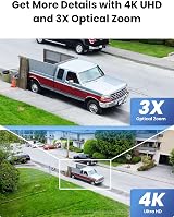 Reolink E1 Outdoor Pro 4K PTZ Wi-Fi 6 Security Camera Auto Tracking 3X Zoom view 2