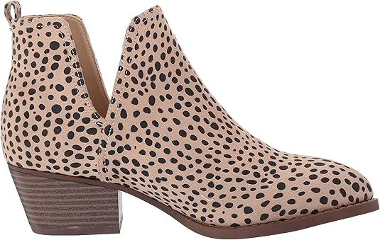 chinese laundry caring cheetah booties