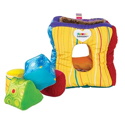 Lamaze Soft Sorter Toy Help Baby Play And Learn To Match And Sort With Soft Shapes Bright Colors Fun Textures 9 Months And Older